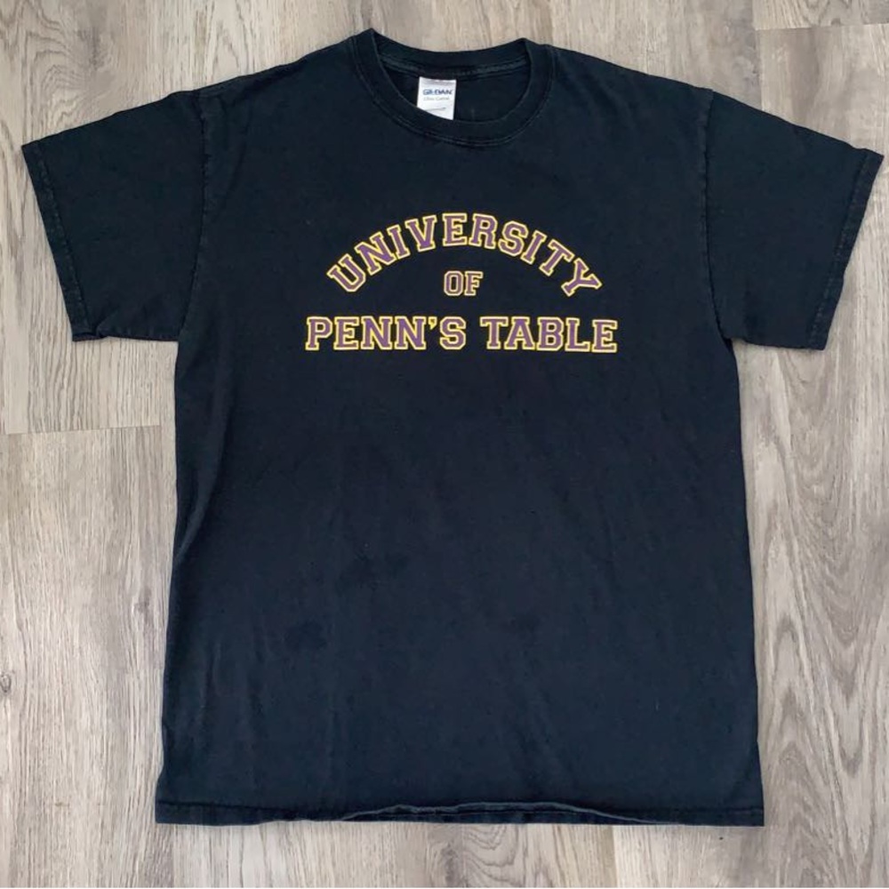 Vintage Black University of Penn’s Table T-shirt